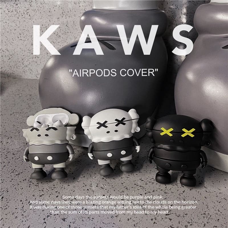 Funda para Airpods Pro 1 generacion de Kaws + Llavero - Glow Fashion