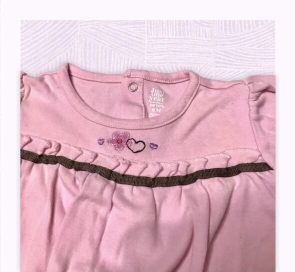 Blusa rosa para bebe