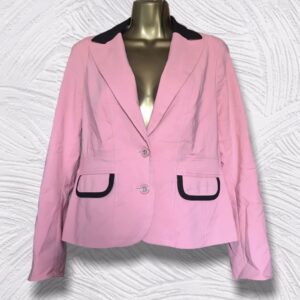 blazer rosa pastel