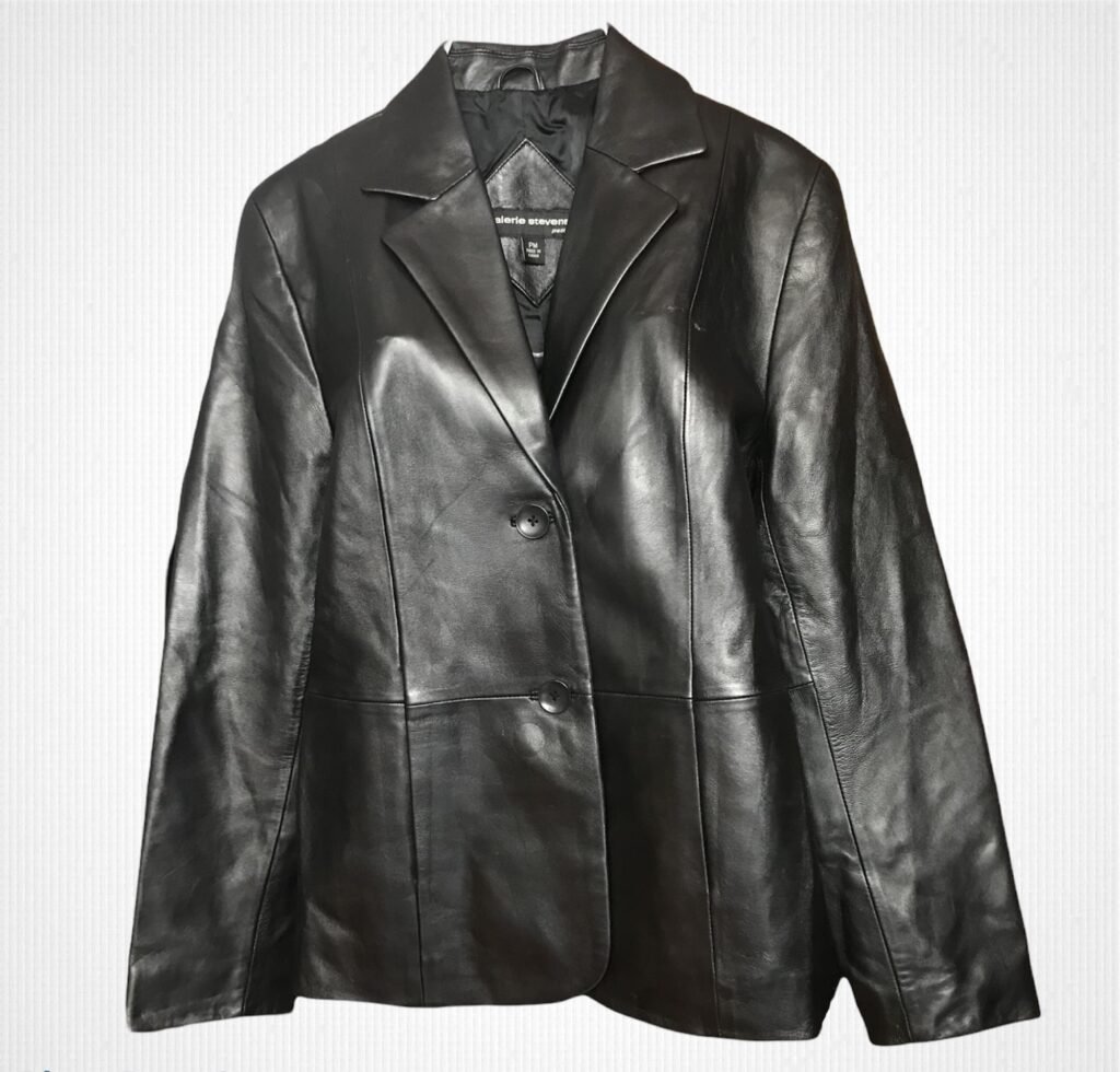 chaqueta negra mujer de vestir