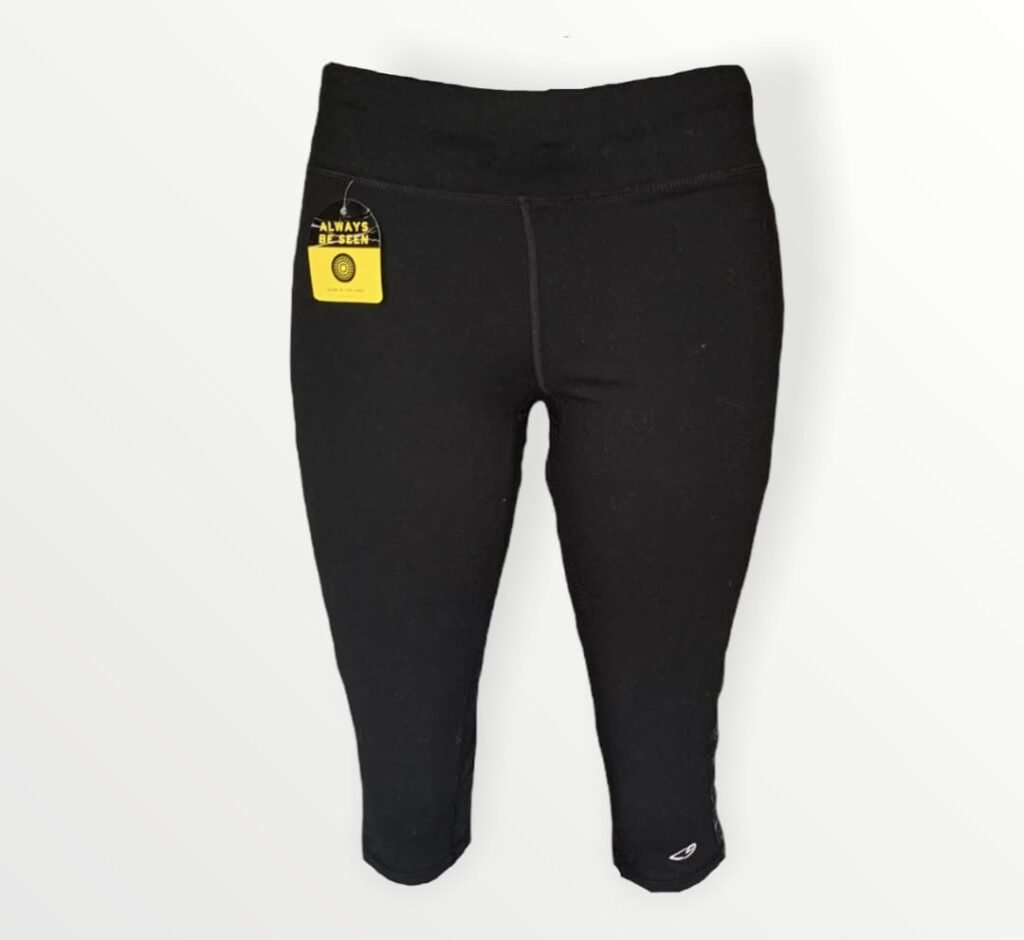 licra negra corta para mujer