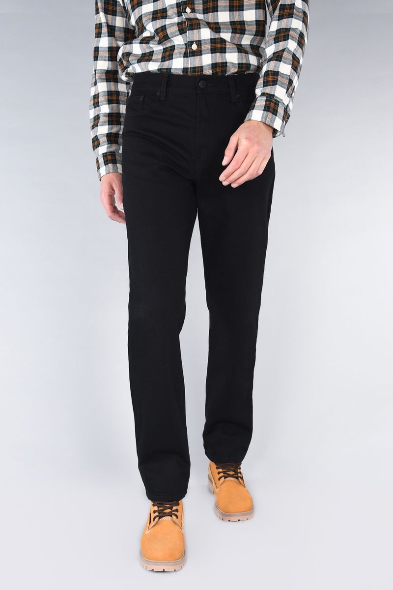 negocio Rendición simultáneo Pantalon jean negro para hombre Marca Merona - Glow Fashion