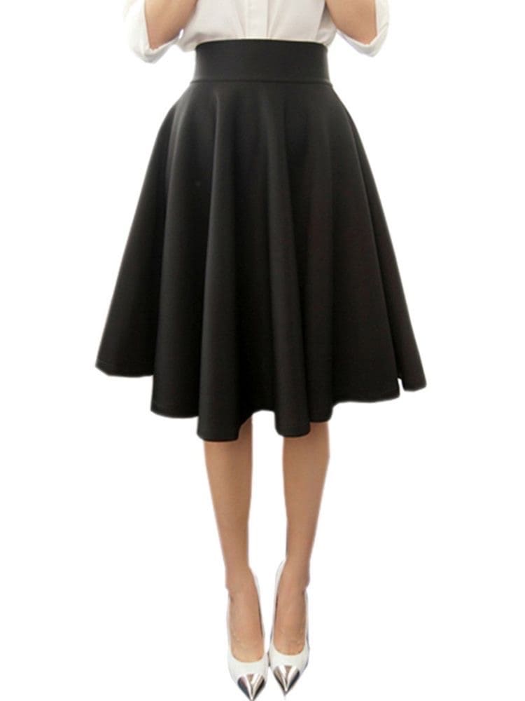 falda negra aesthetic