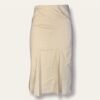 Falda lapiz oficina Falda lapiz beige Marca Massimo Dutti