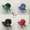 Protector de cable celular Marvel Protector para cable de cargador Batman, Spiderman, Hulk