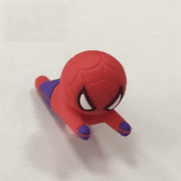 protector de cable para celular Spiderman