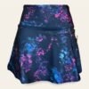 Falda short deportivo de mujer falda con short negro con azul mujer