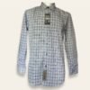 Camisa cuadros gris y negro camisa buffalo david bitton hombre