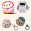 Fundas de Airpods 1/2, Pro y 3 de tiburón, gallina, perritos