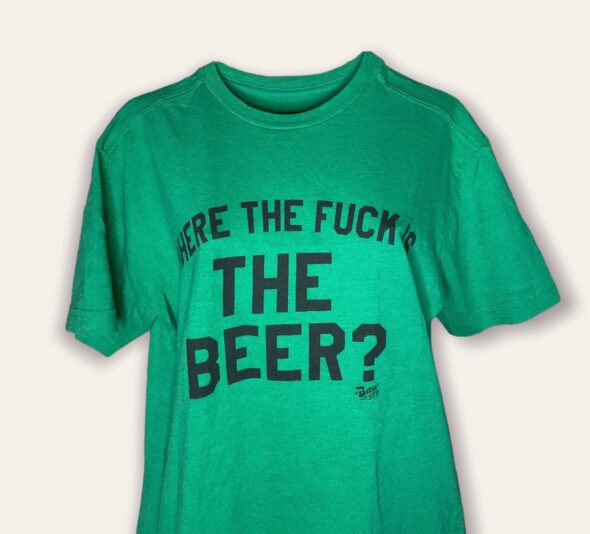 camiseta donde esta mi cerveza en cdmx