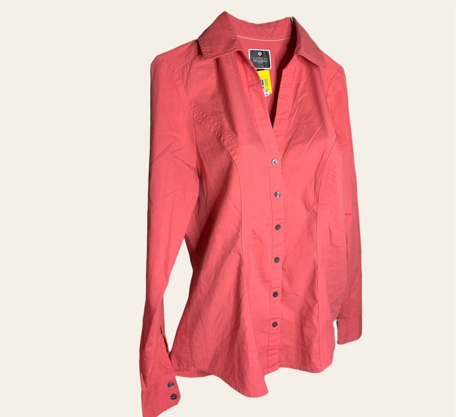 Express Marca Camisa marca Express dama Blusa marca Express para mujer Camisa coral ...