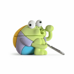 Funda silicona AirPods Pro 3 pez Bob Esponja diseño kawaii