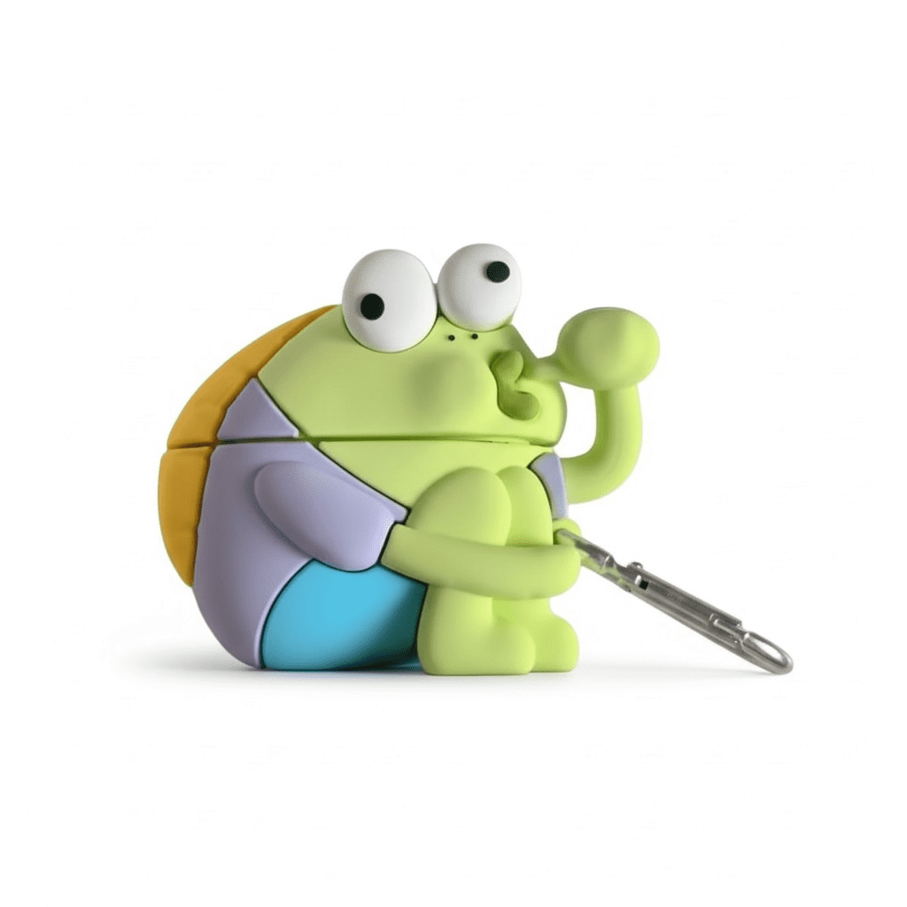 Funda silicona AirPods Pro 3 pez Bob Esponja diseño kawaii